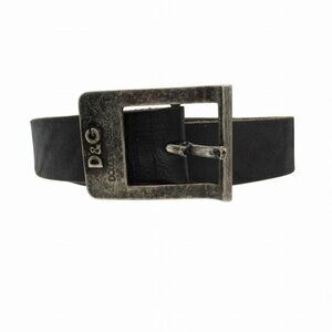 Dolce & Gabbana Gabba Nadolgaba Belt Flo Lal Print Floral Black Dolce & Gabbana | Accessories | Dolce Gabbana Dark Brown  main image 4